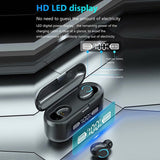 Waterproof Bluetooth 5.1 True Wireless Stereo Mini Earbuds Headphone Headset