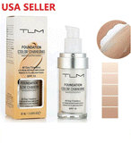 TLM Color Changing Foundation Makeup Base Face Liquid Cover Up Flawless Concealer