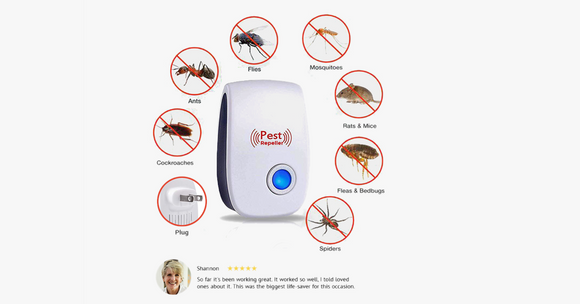 Ultrasonic pest repeller (Ships within USA only)