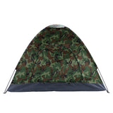 Outdoor Camouflage Single Layer Waterproof 3-4 Person Camping Tent