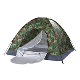Outdoor Camouflage Single Layer Waterproof 3-4 Person Camping Tent