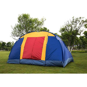Outdoor 8 Person Camping Tent Easy Set Up Large Hiking Tent With Portable Bag