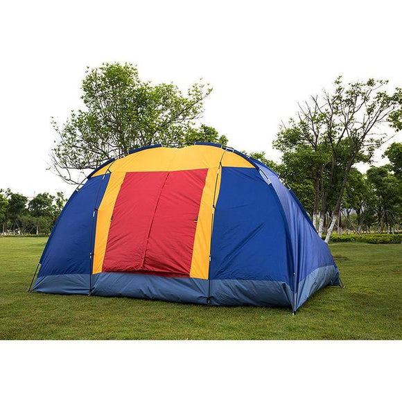 Outdoor 8 Person Camping Tent Easy Set Up Large Hiking Tent With Portable Bag