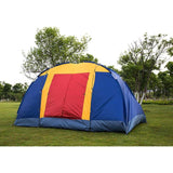 Outdoor 8 Person Camping Tent Easy Set Up Large Hiking Tent With Portable Bag