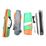 Waterproof 2 People Double Door Camping Hiking Dome Tent and Carry Bag