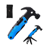 Multi-Tool 12 in1 Multi-Functional Mini Hammer Camping Gear Survival Tool